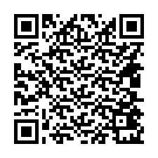 QR-code voor telefoonnummer +14405421360