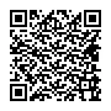 QR-koodi puhelinnumerolle +14405964056