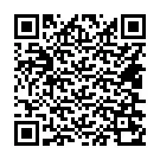 QR-код для номера телефона +14406270163