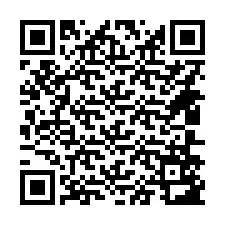 QR kód a telefonszámhoz +14406583641