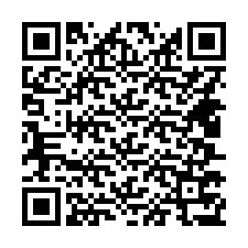 QR-код для номера телефона +14407777272