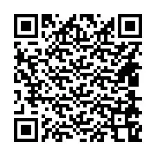 QR kód a telefonszámhoz +14408768885