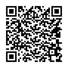 Kode QR untuk nomor Telepon +14409678308