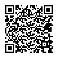 QR-Code für Telefonnummer +14409998003