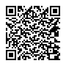 Codice QR per il numero di telefono +14422000000