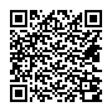 QR код за телефонен номер +14422000007