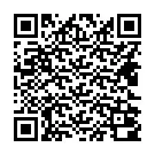 Codice QR per il numero di telefono +14422000012