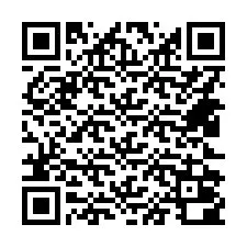 QR код за телефонен номер +14422000017