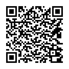 QR-koodi puhelinnumerolle +14422000021