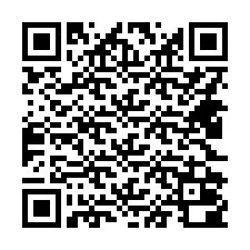 QR kód a telefonszámhoz +14422000026