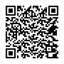 QR-koodi puhelinnumerolle +14422000027