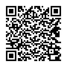 QR Code pour le numéro de téléphone +14422000032