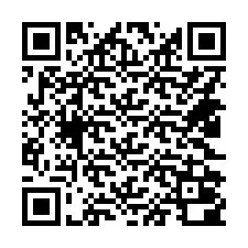 Código QR para número de teléfono +14422000039