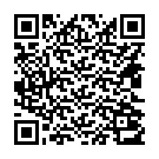 QR-koodi puhelinnumerolle +14422013340