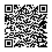 Código QR para número de teléfono +14422223639