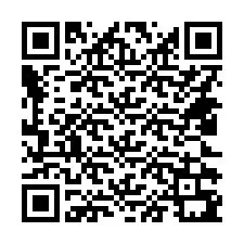 QR-code voor telefoonnummer +14422391008