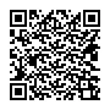 QR-code voor telefoonnummer +14423260230