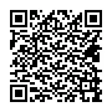 QR-Code für Telefonnummer +14429999293