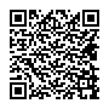 QR-Code für Telefonnummer +14429999316