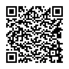 QR-Code für Telefonnummer +14429999344