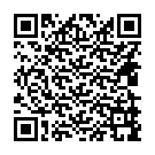 QR-code voor telefoonnummer +14429999440