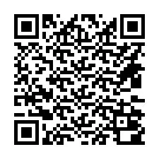 Código QR para número de teléfono +14432000001