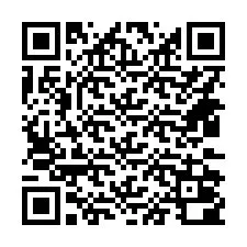 Código QR para número de teléfono +14432000015