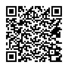 QR-code voor telefoonnummer +14432000023