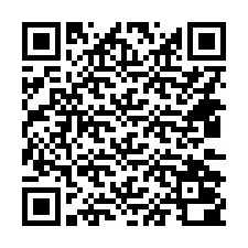 QR Code สำหรับหมายเลขโทรศัพท์ +14432000714