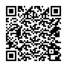 Código QR para número de teléfono +14432000769