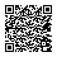 QR код за телефонен номер +14432000787