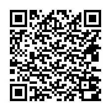 Código QR para número de telefone +14432000850