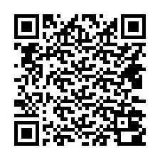 Codice QR per il numero di telefono +14432000852