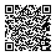 Código QR para número de telefone +14432000855