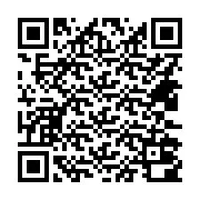 QR Code สำหรับหมายเลขโทรศัพท์ +14432000873