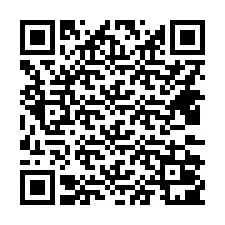 QR-Code für Telefonnummer +14432001002