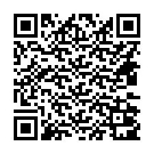 QR-koodi puhelinnumerolle +14432001004