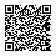 QR код за телефонен номер +14432001022