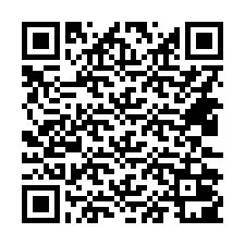 QR-code voor telefoonnummer +14432001073