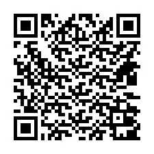 QR-koodi puhelinnumerolle +14432001085