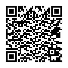 Código QR para número de teléfono +14432001093