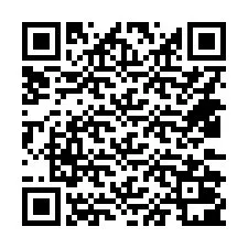 Código QR para número de teléfono +14432001119