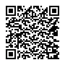 QR-Code für Telefonnummer +14432001128