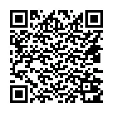 QR-Code für Telefonnummer +14432001148