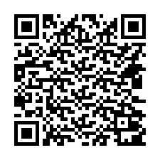 QR-code voor telefoonnummer +14432001264