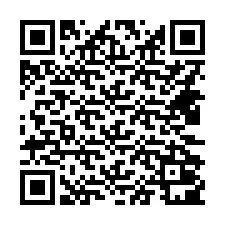 Codice QR per il numero di telefono +14432001296