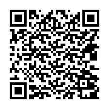 Kode QR untuk nomor Telepon +14432001350