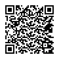 QR-koodi puhelinnumerolle +14432001397