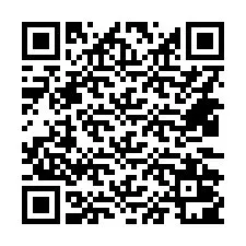 Código QR para número de teléfono +14432001587