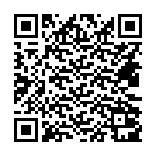 QR-koodi puhelinnumerolle +14432001693